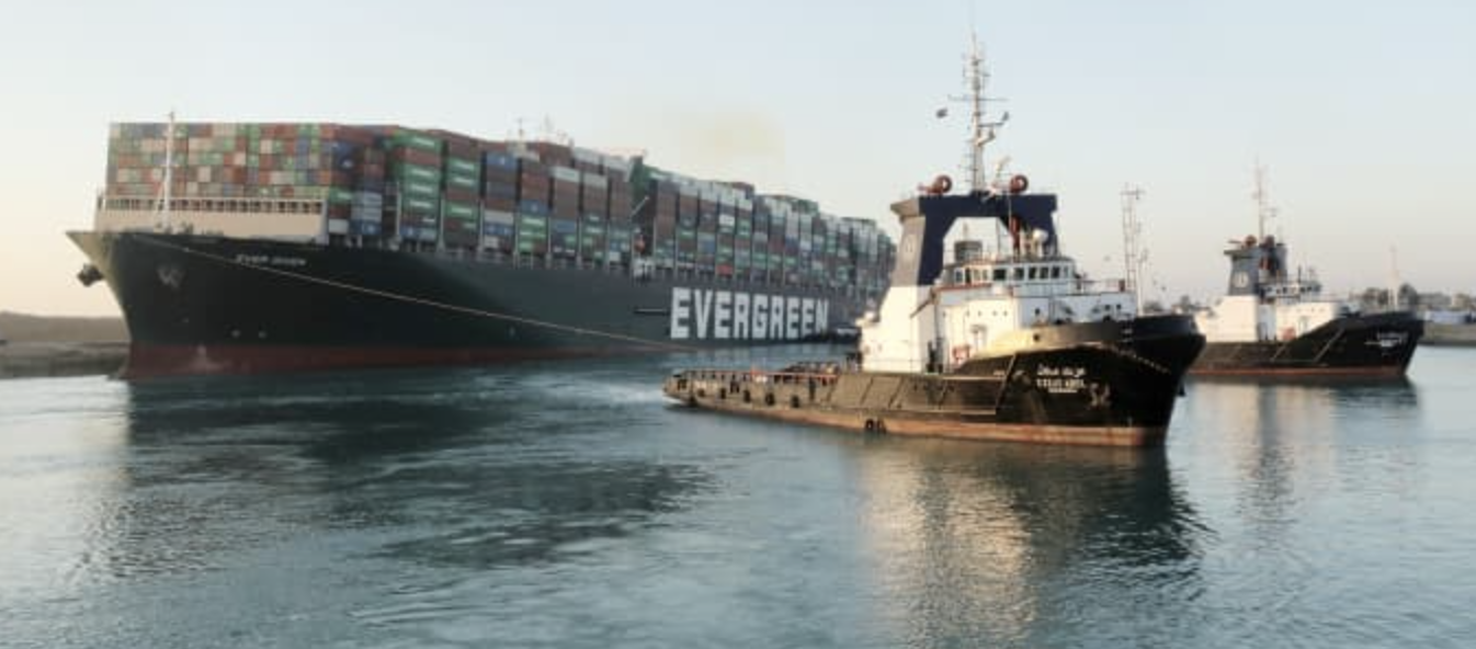 Ever Given cargo ship is moving again after it was stuck for days